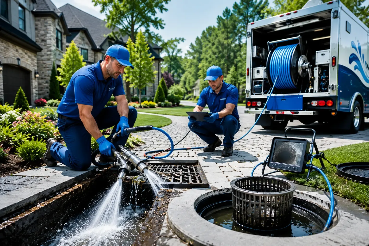 Local outdoor drain cleaning professionals in Roscoe, PA