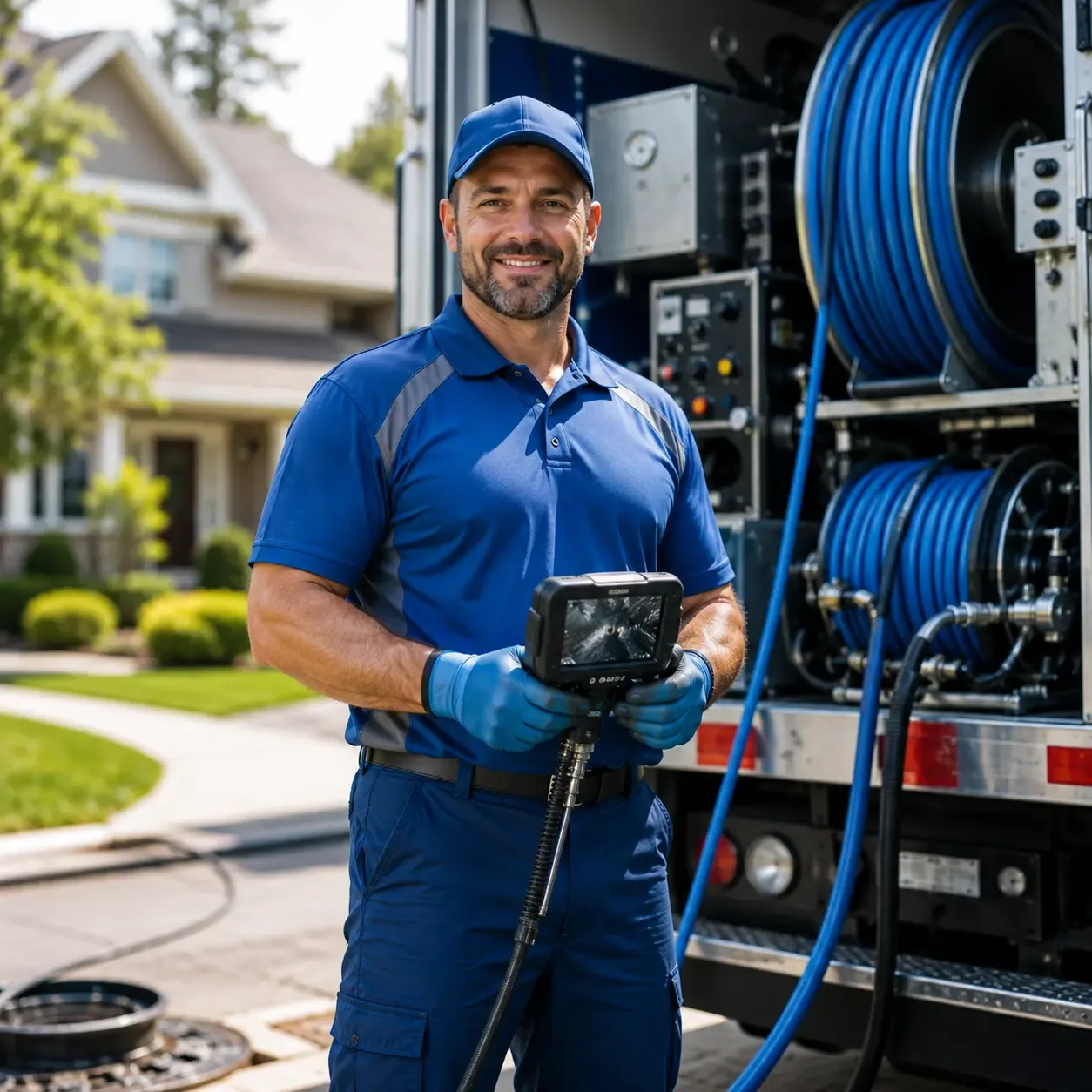 Local outdoor drain cleaning specialists in Roscoe, PA